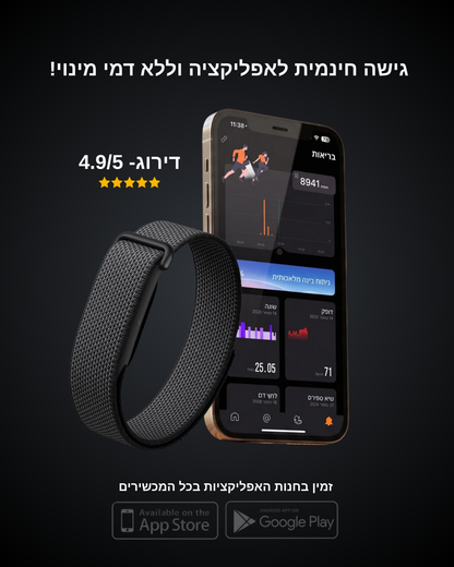 צמיד מעקב בריאותי חכם